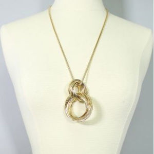 Jewelry - Linked Rings Necklace and Earrings Jewelry - Linked Rings Necklace and Earrings